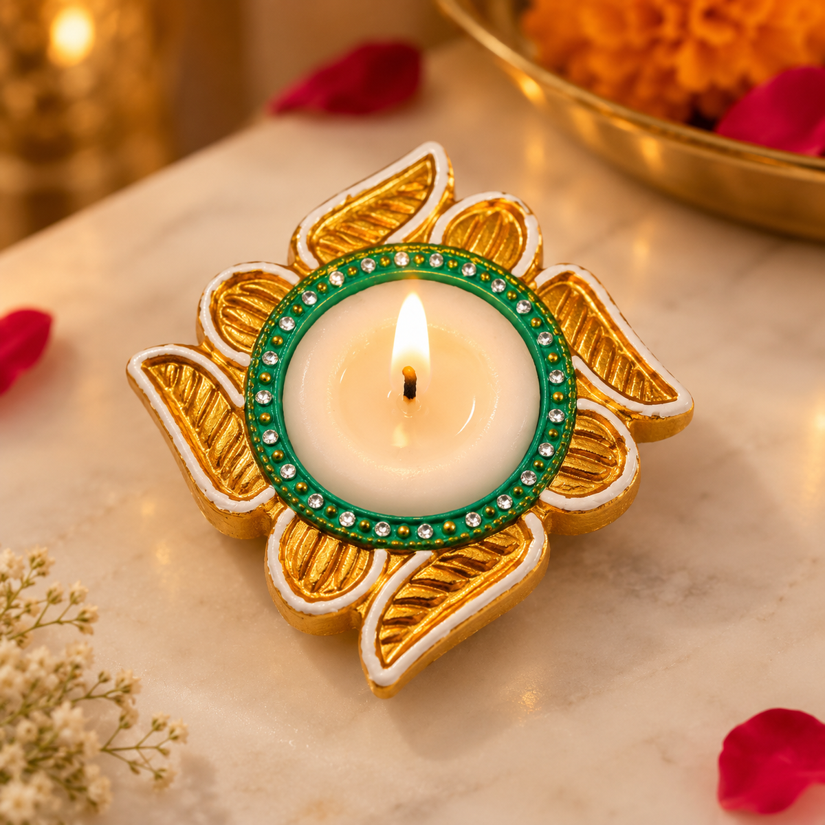 Decorative Diya Set